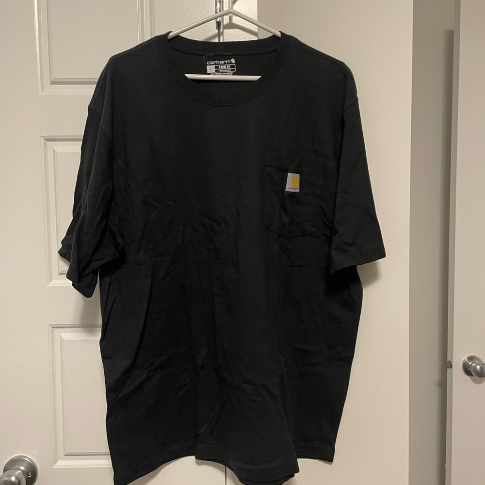 Carhartt Black Short Sleeve Tee Casual Essential